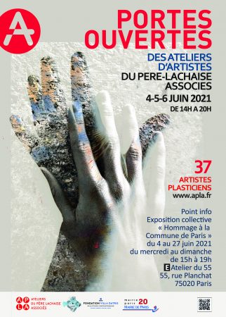 Les artistes des ateliers du Père Lachaise Associés ouvrent leurs portes du 4 au 6 juin