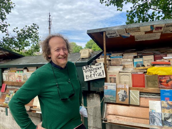 Jérôme Callais, bouquiniste à Paris : “J’ai été conquis par ce goût de liberté”