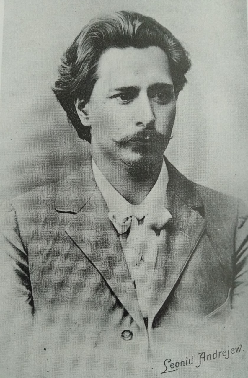 Leonid Andreïev - photographie réalisée en 1902, carte postale