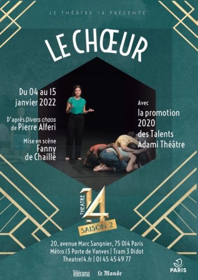Le Chœur coproduit par le Festival d’Automne au Théâtre 14