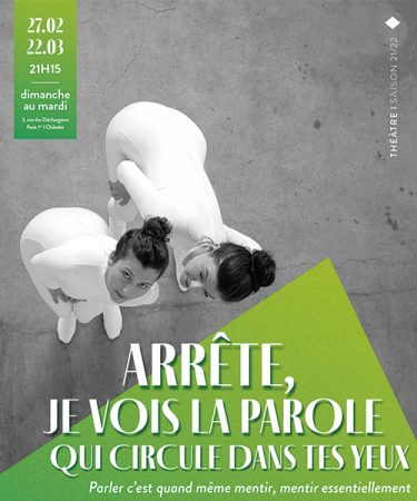 “Arrête, je vois la parole qui circule dans tes yeux”, un voyage ludique et plastique au cœur de la parole