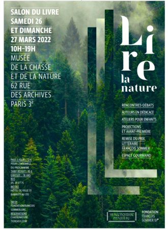 Le musée de la Chasse et de la Nature présente la 4e édition de “Lire la Nature” les 26 et 27 mars