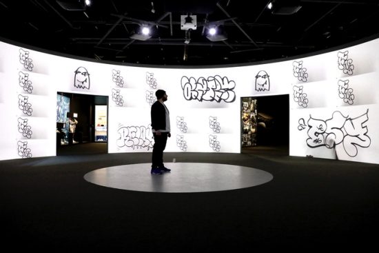 Projection exceptionnelles du film de Cristo “GraffBox360°” à la Philharmonie de Paris dans le cadre de l’exposition Hip Hop 360