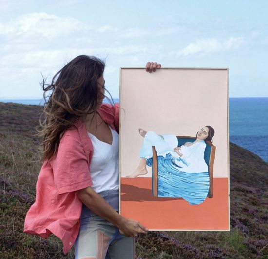 Audrey Bertoia : “Ma peinture est entre la réalité est la fiction”