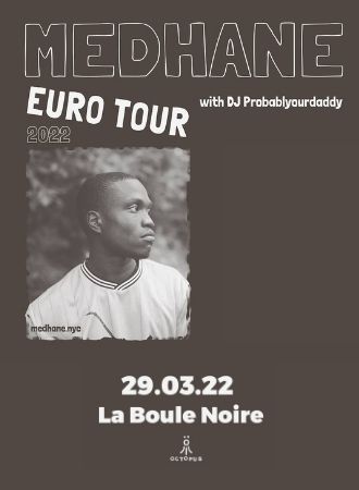 Le rappeur new-yorkais Medhane dans une date événement à la Boule Noire