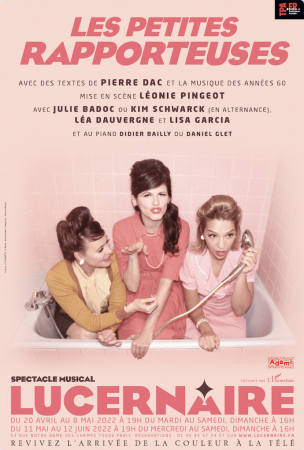 “Les Petites Rapporteuses” : revivez l’arrivée de la couleur à la télévision au théâtre du Lucernaire