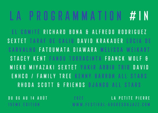 Stacey Kent, Kenny Barron et bien d’autres sur la scène du festival Au Grès du Jazz