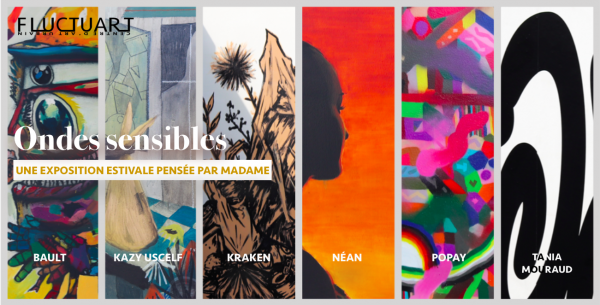 “Ondes sensibles”, la nouvelle exposition en plein air de Fluctuart