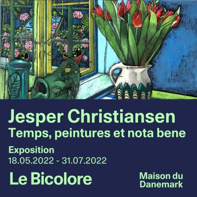 “Temps, peintures et nota bene”, une exposition du peintre danois Jesper Christiansen au Bicolore