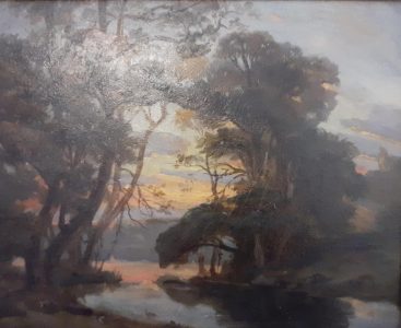 "Arbres au bord d'une rivière", Louis-Nicolas Cabat © Fatma Alilate