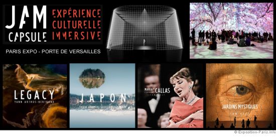 Retrouvez l’expérience culturelle immersive de Jam Capsule à Paris Expo Porte de Versailles