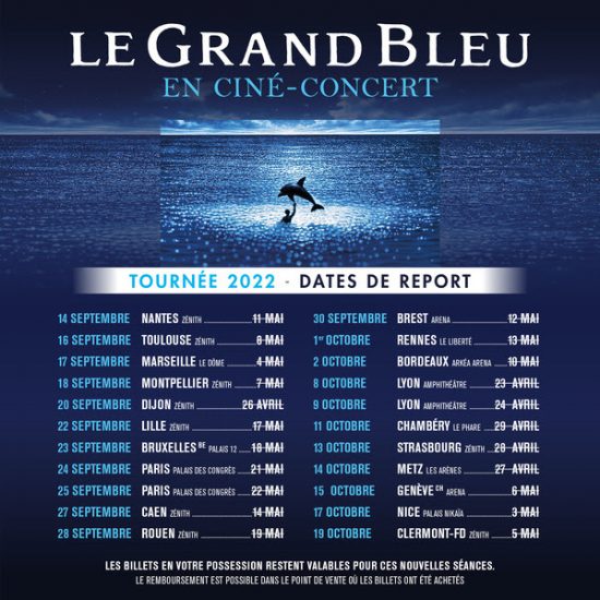 “Le Grand Bleu” en ciné-concert en tournée dans toute la France