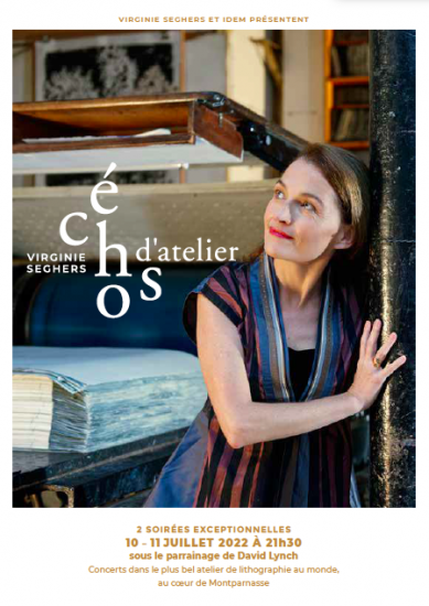 2 soirées exceptionnelles : Virginie Seghers en concert dans l’atelier Idem