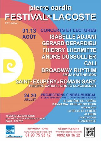 Le Festival de Lacoste, au cœur du Luberon, revient du 24 juillet au 13 août
