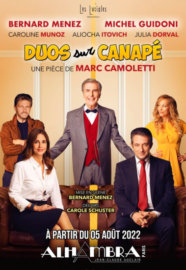 “Duos sur canapé” à l’Alhambra