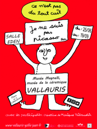 “Je ne suis pas Picasso” : une exposition de Ben présentée au Musée Magnelli – Musée de la céramique à Vallauris