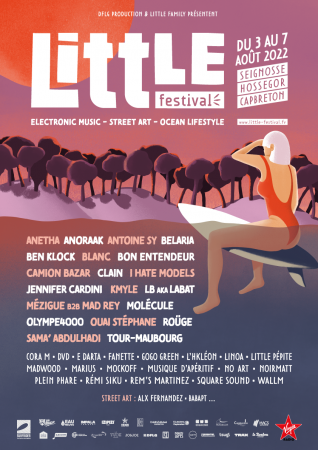 Le Little Festival est de retour et animera les plages landaises pour sa 4e édition du 3 au 7 août