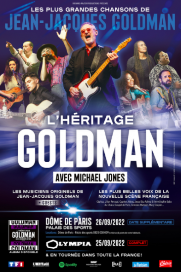 L’héritage Goldman en tournée à Paris