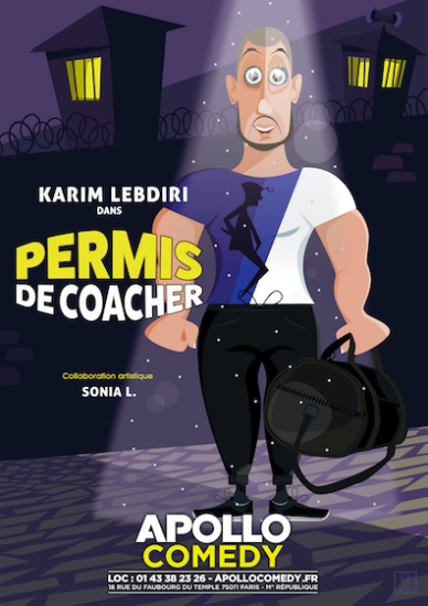 “Permis de coacher” un spectacle de Karim Lebdiri