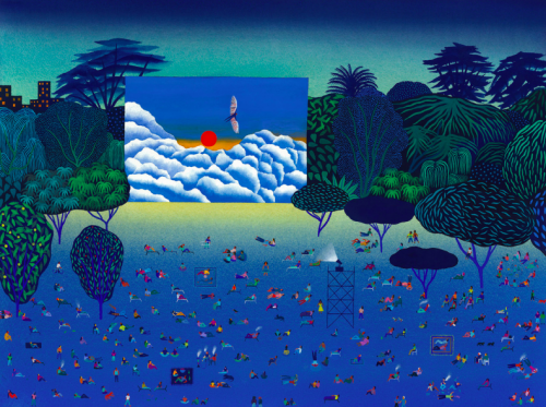 “L’Heure bleue” : une exposition personnelle de Jean Mallard à la Slow Galerie