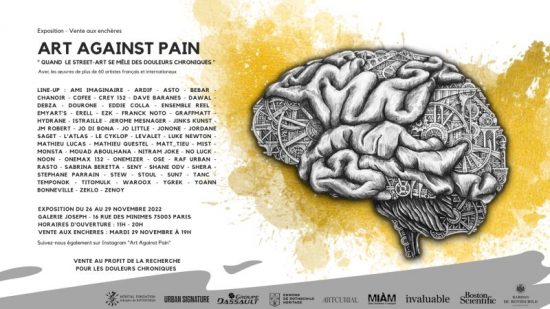 L’Hôpital Fondation Rothschild & Urban Signature présentent l’exposition “Art Against Pain”