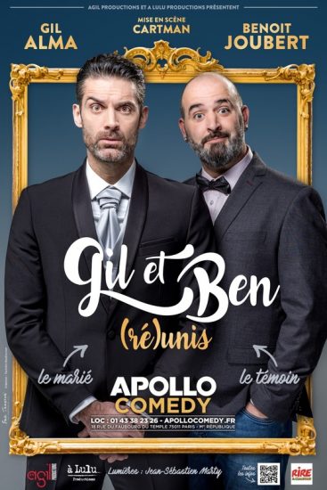 “Gil et Ben” pour le meilleur et pour le rire à découvrir à l’Apollo Comedy
