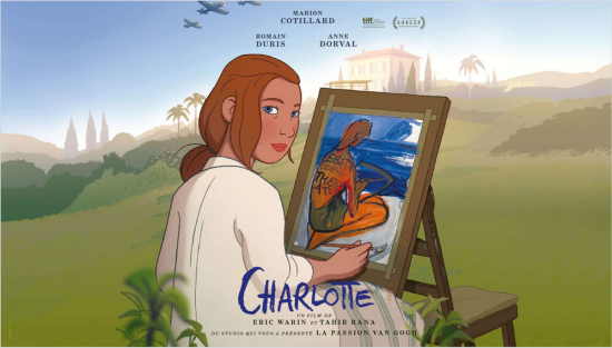 “Charlotte”, un film d’animation entre drame et peinture