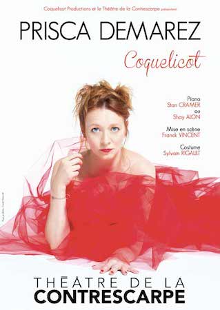 Prisca Demarez s’invite au théâtre de la Contrescarpe dans un One Woman Musical