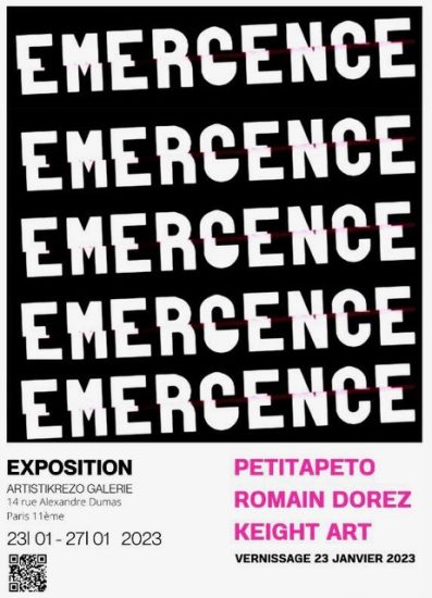 “Émergence”, une exposition regroupant l’univers de trois artistes prometteurs