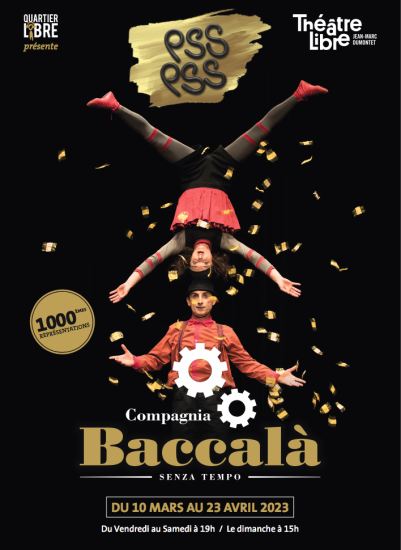 La compagnie Baccala arrive au Théâtre Libre avec “PSS PSS”