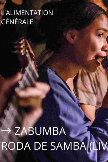 Zabumba – La Roda de Semba un concert à ne pas manquer à L’Alimentation Générale le 22 janvier de 20h à 1h !