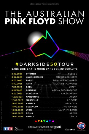 The Australian Pink Floyd Show fait son come-back pour la tournée anniversaire des 50 ans de l’album “Dark Side of the Moon”