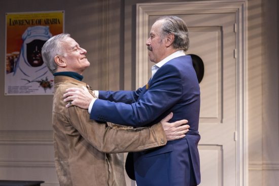 “Les pigeons” : Michel Leeb et Francis Huster dans une comédie à la Pirandello