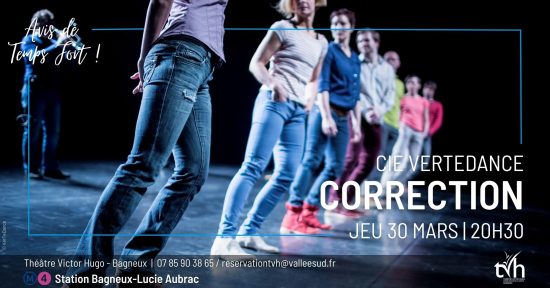 “Correction”, une performance théâtrale et chorégraphique dans le cadre du festival “Avis de temps fort !”