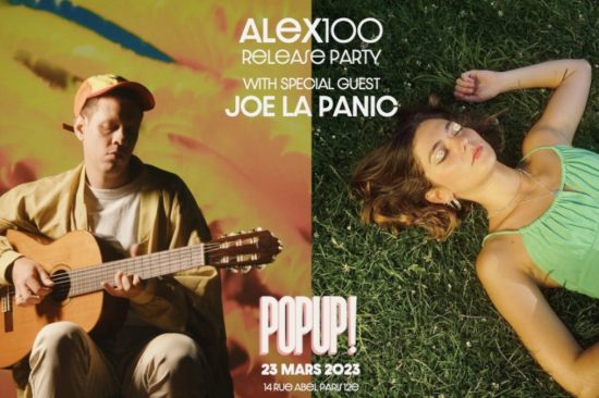Alex 100 et Joe la panic en concert sur la scène du POPUP! le 23 mars
