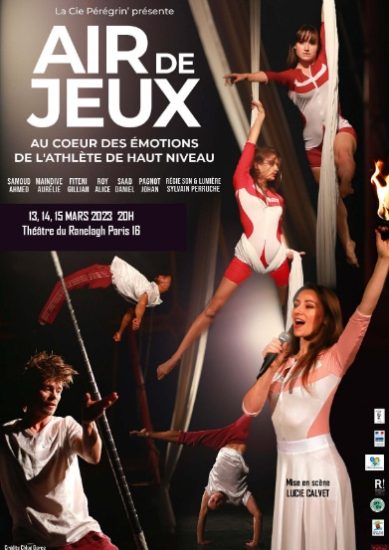 Les artistes de la compagnie Pérégrin’ présentent leur nouveau spectacle “Air de Jeux”