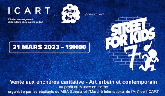 Street for Kids 7 : la vente caritative incontournable d’art urbain et contemporain