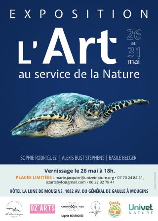 OZARTS by FC vous invite à son exposition “L’ Art au au service de la Nature” du 26 au 31 mai