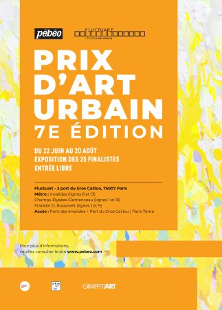 Retrouvez l’exposition du Prix Pébéo-Fluctuart à partir du 23 juin