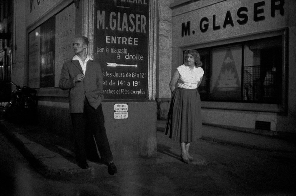 Prostituée-Rue Saint-Denis, Paris 1956