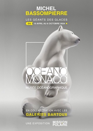 “Les Géants des Glaces” : Michel Bassompierre expose ses sculptures monumentales au Musée océanographique de Monaco