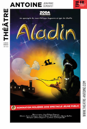 “Aladin” : une féerie pour petits et grands sur la scène du Théâtre Antoine !