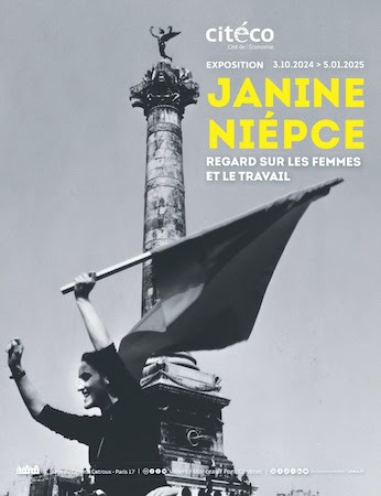 CITÉCO accueille l’exposition “Janine Niépce, regard sur les femmes et le travail” à partir du 3 octobre