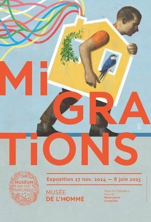 migrations-odyssée humaine-musée de l'homme-affiche