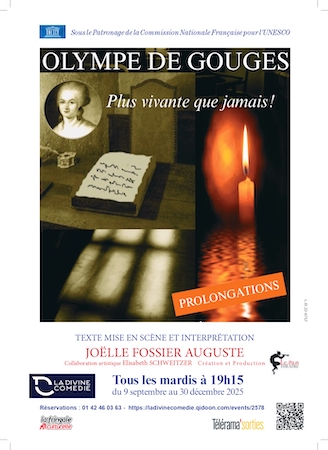 olympe de gouges-divine comédie-affiche