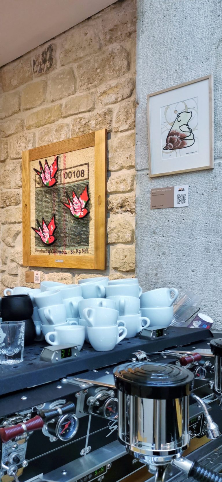 L’association Art’murs présente l’exposition d’Ami Imaginaire et ses ateliers au Liperli coffee