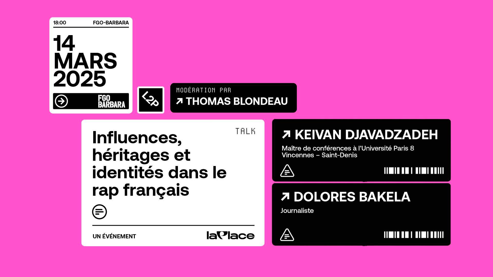 Conférence : Influences, héritages et identités dans le rap français