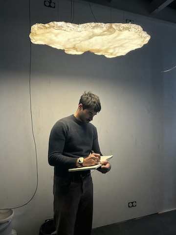 Alain Ellouz [+]NUAGE VESUVE, 2024 Atelier Alain Ellouz [+]