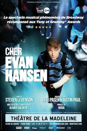 “Cher Evan Hansen” : le célèbre musical de Broadway à découvrir pour la première fois en France au Théâtre de la Madeleine