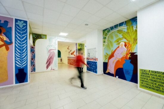 Art et solidarité : le Palais de la Femme s’illumine avec Olivia de Bona et Artivista